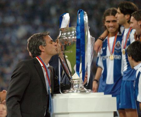 Jose Mourinho won the Champions League with FC Porto.